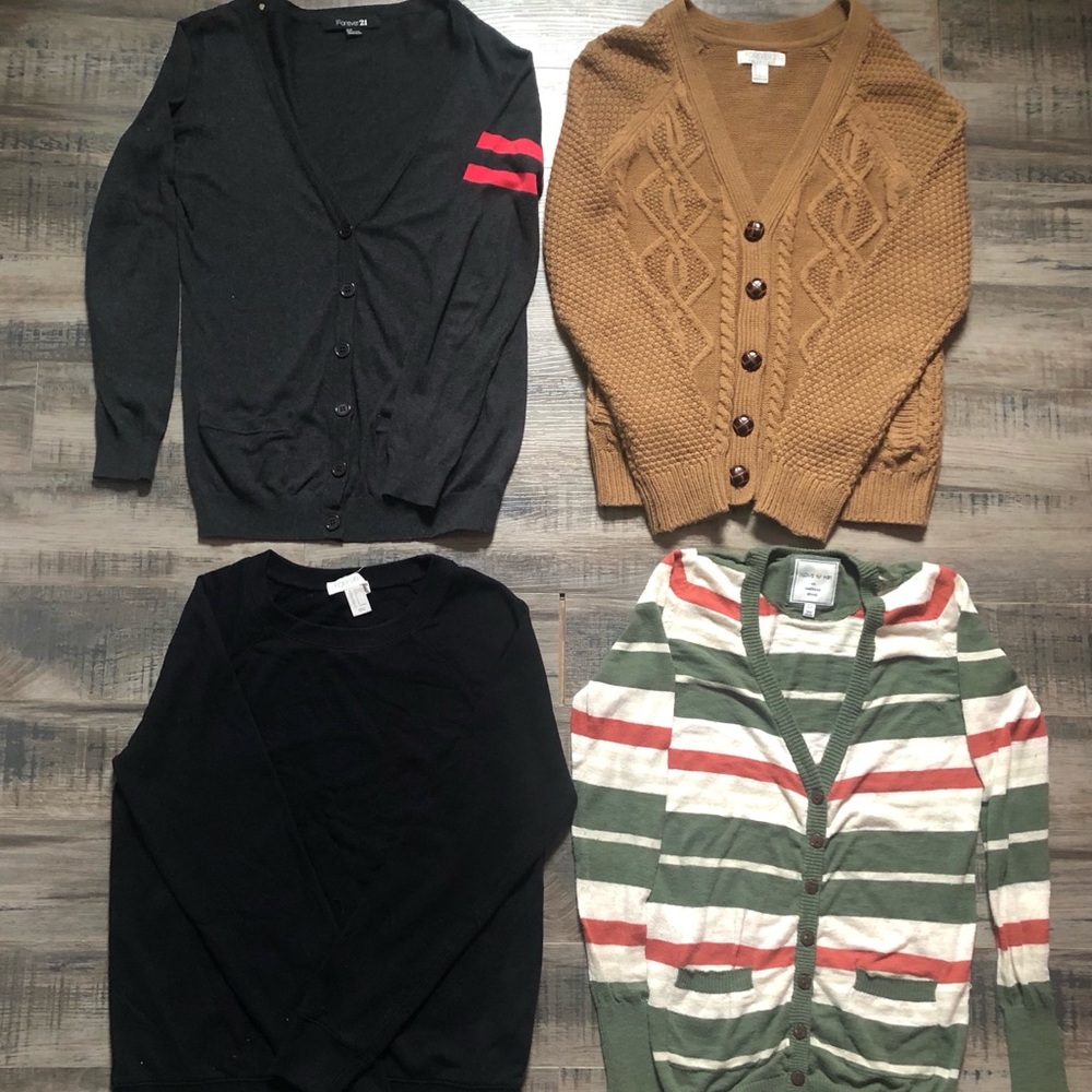 F21 Women’s Cardigan/Sweater bundle